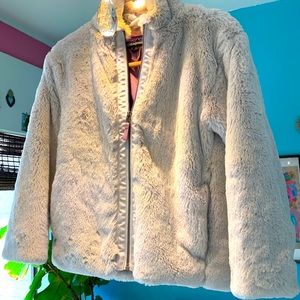 Patagonia faux fur jacket